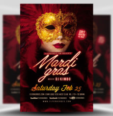 Mardi Gras Flyer 2017