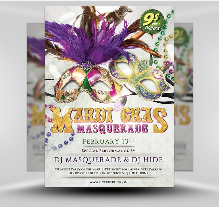 Mardi Gras Flyer '19 3