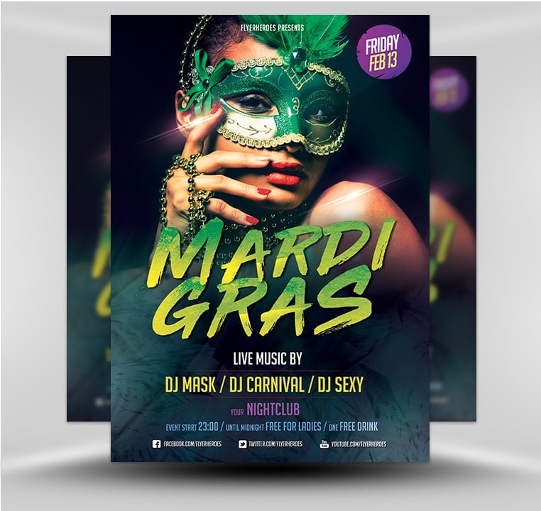 Mardi Gras Flyer '19 4