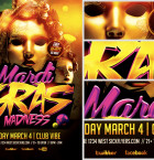 Mardi Gras Madness Flyer