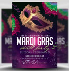 Mardi Gras Party Flyer 2