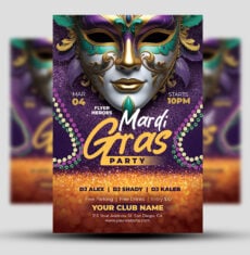 Mardi Gras Flyer 3