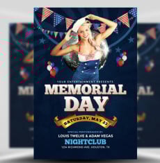 Memorial Day Weekend Flyer 1
