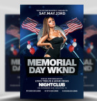 Memorial Day Weekend Flyer