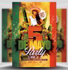 Mexican Party Flyer