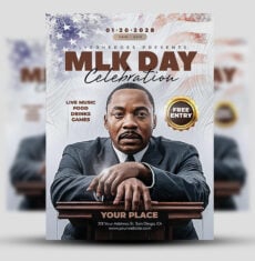 MLK Day Celebration Flyer 1