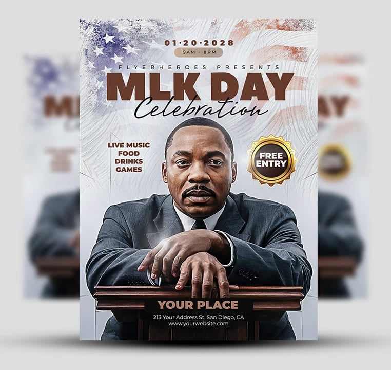 MLK Day Celebration Flyer 1