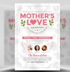 Mother’s Love Flyer