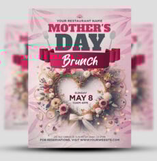 Mother’s Day Brunch Flyer 5