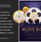 Movie Night Flyer