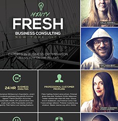 Multipurpose A3 Business Poster Template 2
