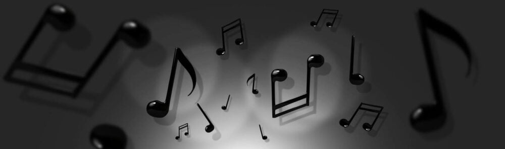 Free 3D Musical Notes Renders Pack