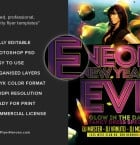 Neon NYE Flyer