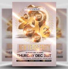New Year Party Flyer 2