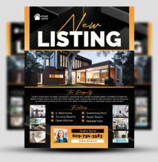 New Listing Simple Flyer 3