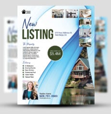 New Listing Waterfront Flyer 1