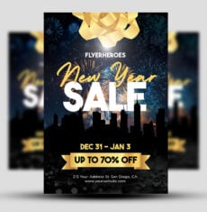 New Year Sale Flyer 2