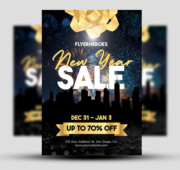 New Year Sale Flyer 2