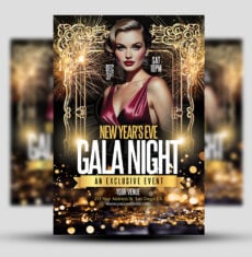 New Year’s Eve Gala Flyer 2