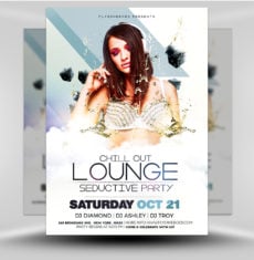 Feel the Beat DJ Club Flyer