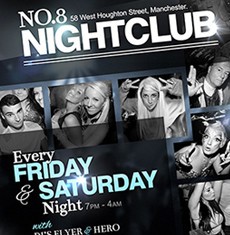 No.8 Nightclub Flyer Template