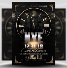 NYE Countdown Flyer 2
