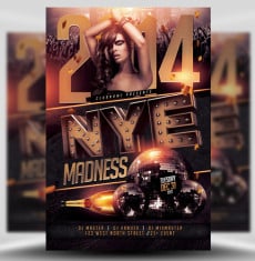 NYE Madness Flyer
