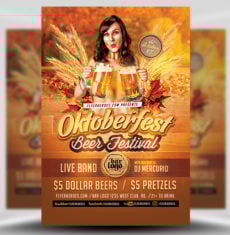 Oktoberfest Beer Flyer
