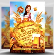 Oktoberfest Weekender Flyer
