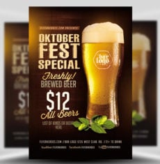 OktoberFest Drink Flyer V1