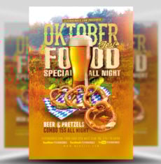 OktoberFest Food Flyer V1