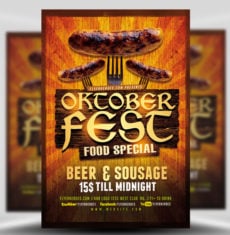 OktoberFest Food Flyer V2