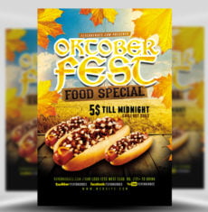 OktoberFest Food Flyer V3