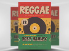 6 Design Inspiration Tips For When You're Feeling Uninspired | Reggae Flyer | FlyerHeroes.com