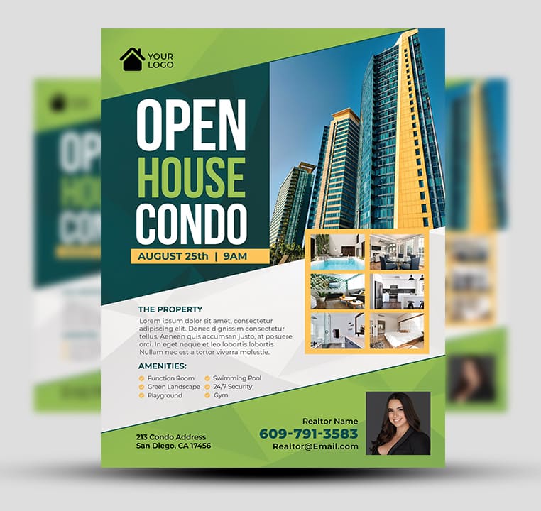Open House Condo Flyer 1