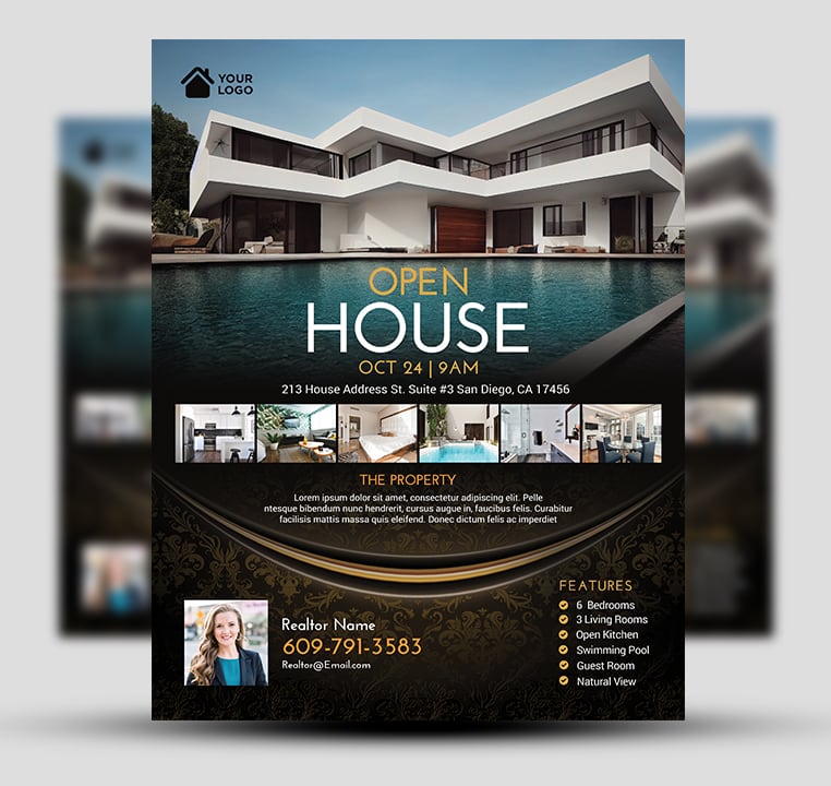 Open House Luxury Flyer 1