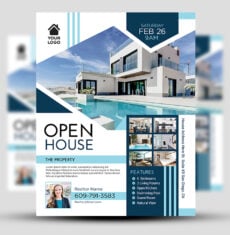 Open House Modern Flyer 2