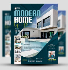 Open House Modern Flyer 3