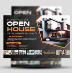 Open House Modern Flyer 5