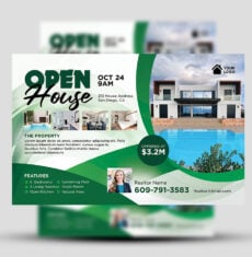 Open House Vacation Home Flyer 1