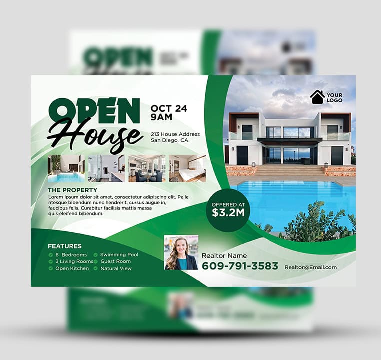 Open House Vacation Home Flyer 1