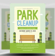 Park Clean Up Flyer