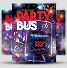Party Bus Flyer 1