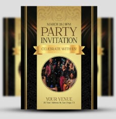 Party Invitation Flyer 2