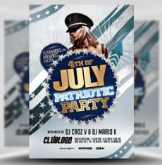 Patriotic Party Flyer