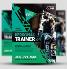 Personal Trainer Flyer 3