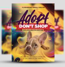 Pet Adoption Flyer 1