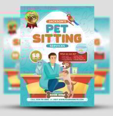 Pet Sitting Flyer 1
