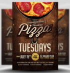 Pizza Tuesdays Flyer