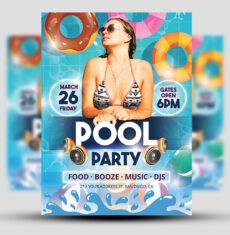 Pool Party Flyer 1